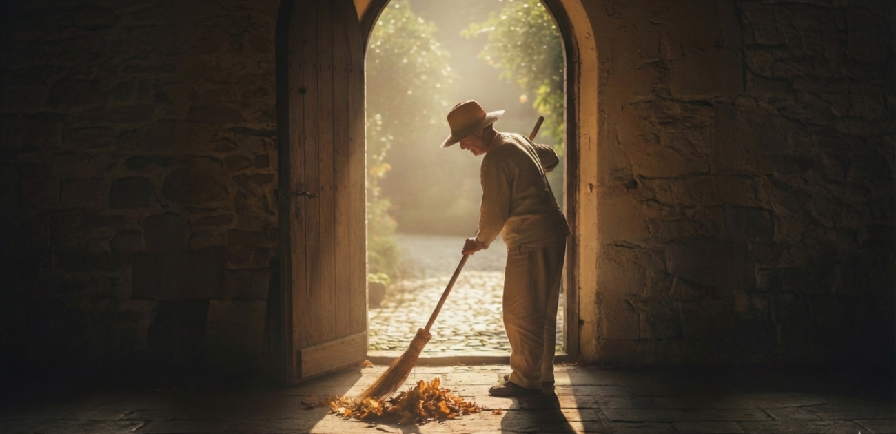 Featured image for “Sweep in Front of Your Own Door”